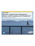 The SAP Business Transformation Management …