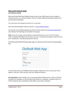 Microsoft Outlook Web