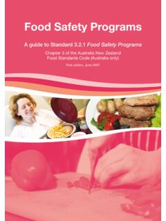 Food Safety Programs