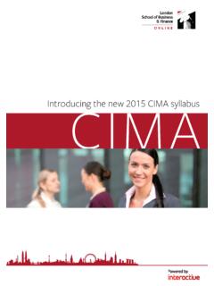 CIMA - London School of Business and Finance
