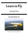 Learn to Fly - Gold Seal Online Ground School
