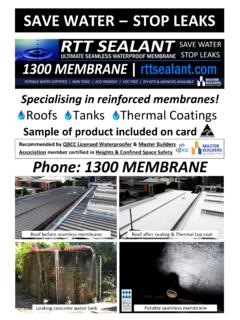 Specialising in reinforced membranes! Roofs …