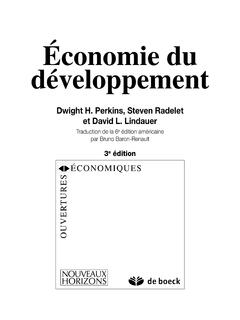 &#201;conomie du d&#233;veloppement - Embassy of the United States ...