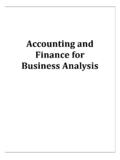 Accounting and Finance for Business Analysis - …