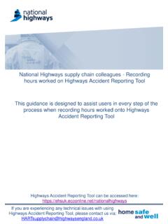 National Highways supply chain colleagues - Recording ...