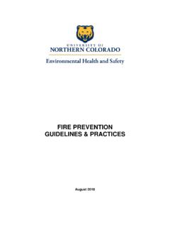 FIRE PREVENTION GUIDELINES &amp; PRACTICES