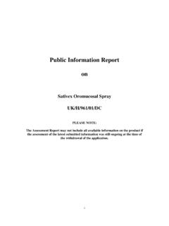 Public Assessment Report - GOV.UK