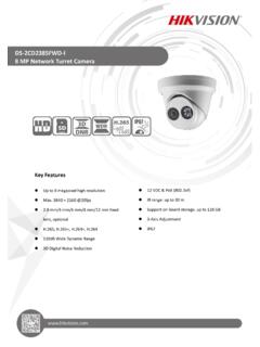 DS -2CD2385FWD I 8 MP Network Turret Camera