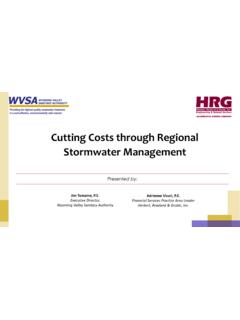 Cutting Costs through Regional Stormwater Management