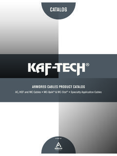CATALOG - Kaf-Tech