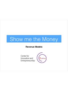 Show me the Money - Carnegie Mellon University