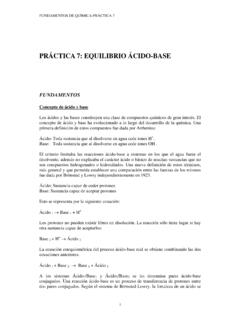 PR&#193;CTICA 7: EQUILIBRIO &#193;CIDO-BASE - Pablo de Olavide …