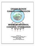 GRAND RONDE GAMING COMMISSION