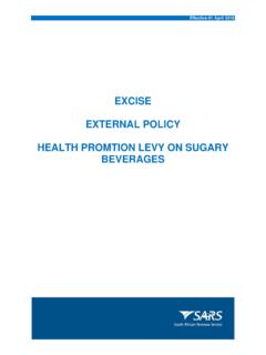 SE-SB-02 - Health Promotion Levy on Sugary …