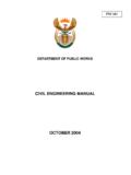 CIVIL ENGINEERING MANUAL - Minister of Public …