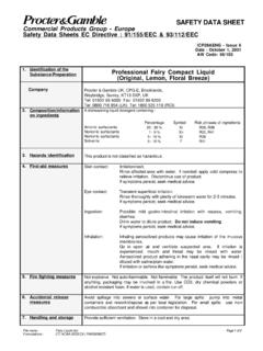 SAFETY DATA SHEET Commercial Products Group - …