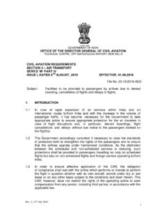 GOVERNMENT OF INDIA OFFICE OF THE DIRECTOR GENERAL …
