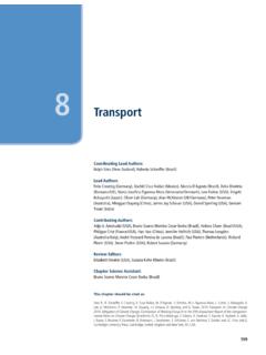 Transport - Intergovernmental Panel on Climate Change