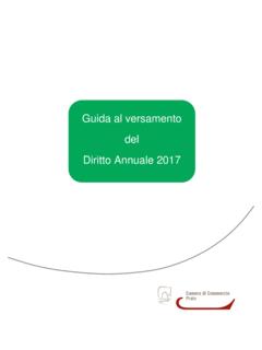 Guida al versamento del diritto annuale 2017 - po.camcom.it