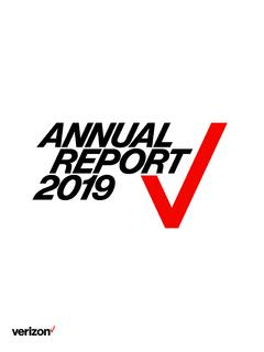 ANNUAL REPORT 2019 - Verizon