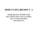 SDMS US EPA REGION V -1
