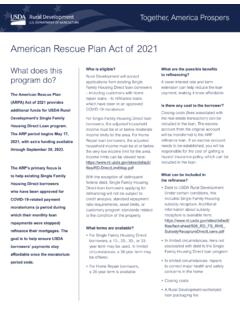 American Rescue Plan (ARP) Act of 2021