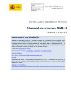 INFORMACI&#211;N CIENT&#205;FICA-T&#201;CNICA ... - sanidad.gob.es