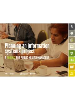 Planning an information systems project