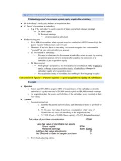 1. Consolidated worksheet adjusting entries - StudentVIP