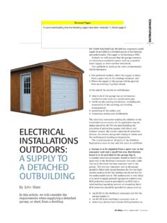 ELECTRICAL INSTALLATIONS OUTDOORS: ASUPPLYTO A …