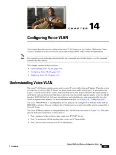 Configuring Voice VLAN - Cisco