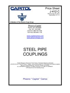 Steel Pipe Couplings - Phoenix Forge