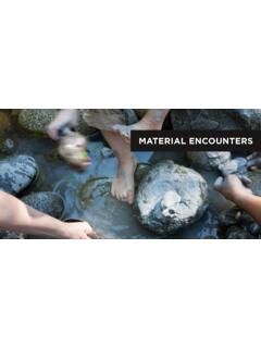 MATERIAL ENCOUNTERS - Common World