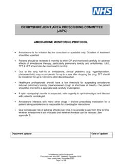 DERBYSHIRE JOINT AREA PRESCRIBING COMMITTEE (JAPC)