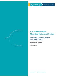 City of Philadelphia Municipal Retirement System