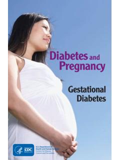 Diabetes and Pregnancy - Centers for Disease Control and ...