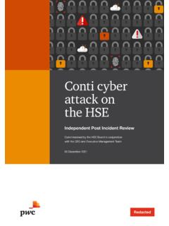 Conti cyber attack on the HSE