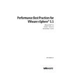 Performance Best Practices for VMware vSphere 5