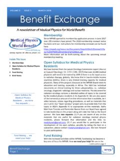 VOLUME 3 ISSUE 1 MARCH 2018 Benefit Exchange