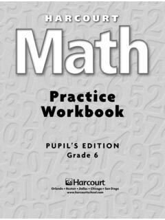 Practice Workbook, Grade 6 (PE)