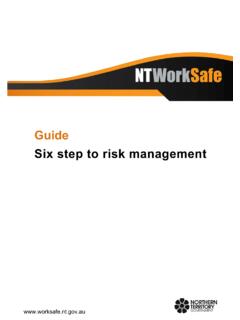Guide six steps to risk management - NT WorkSafe