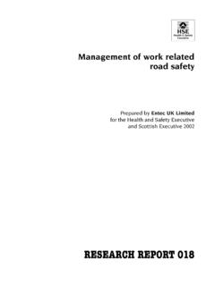 RESEARCH REPORT 018 - Health and Safety Executive