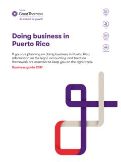 Doing business in - Kevane Grant Thornton Puerto Rico Ltd ...