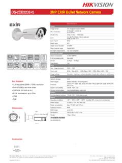 DS-2CD2232-I5 3MP EXIR Bullet Network Camera