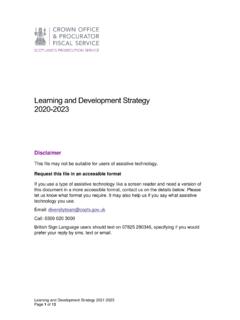 Learning and Development Strategy 2020-2023