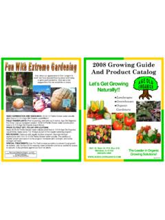 2008 Growing Guide And Product Catalog - ageold.com