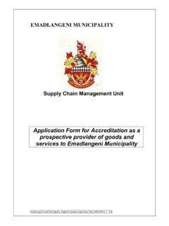 Application Form for Accreditation as a prospective ...