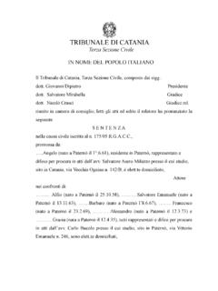 TRIBUNALE DI CATANIA - ordineavvocaticatania.it