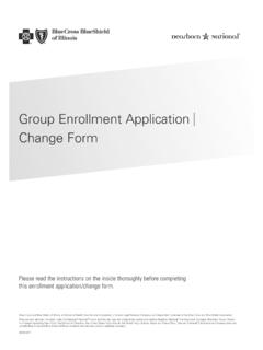 Group Enrollment Application Change Form
