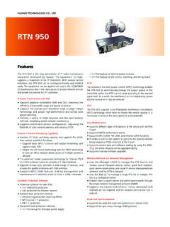 RTN 950 - huawei.com